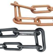 10 m Rain Drain Chain 10 mm Plastic Rain Chain Black Drain Chain Drip Chain Water Chain Ref: 4216