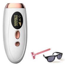 Luxderm Glowvida IPL Permanent Hair Removal in 8 Weeks Portable Device White