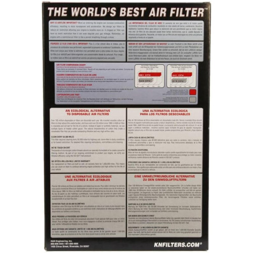 Replacement Air Filter Compatible with Kawasaki Z900RS 2018 (KA9018) 1
