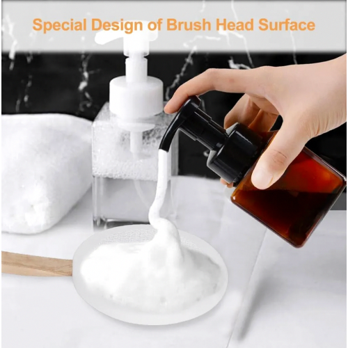 Back lotion applicator, 7-piece back lotion applicator set with long handle and 4 replaceable pads, back lotion applicator, back brush, show 2