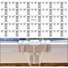 Solar panel water drain clip, solar panel mud removal clip, stainless steel cleaning clips for automatic rainwater removal