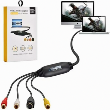 Convertitore video da VHS a USB 2.0, dispositivo di digitalizzazione VHS, scheda di acquisizione audio video, convertitore da vecchi videore