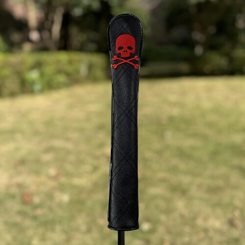 Alignment Stick Headcover    Leather Golf Alignment Stick Cover  Holds 2 Sticks 2