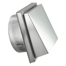 304 Stainless Steel Air Valve for Integration into Walls and Ceilings (150mm) 150 mm
