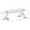 GYM MASTER Flat Weight Lifting Bench Press Home Dumbbell/Barbell 7