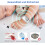 USB Rechargeable Ultrasonic Mosquito Repellent Watch (White) 3