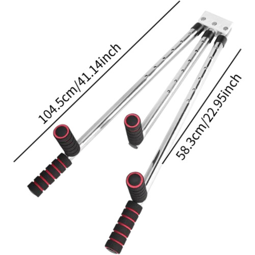 3 Bar Leg Stretcher, Split Machine, Robust, Angle Adjustable Training Device, Stretcher Device for Exercises, Sports 2