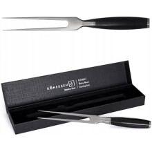 Tenedor para carne - KOHERSEN - ELEGANCE - Acero inoxidable 430 - Mango de ébano - Ergonómico