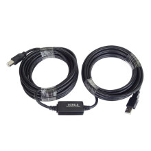 Tietotekniikka - internet Premiumcord - ku2rep15ab - USB 2.0 Toistin A/M-B/M Liitäntäkaapeli 15 m