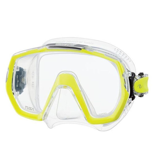 TUSA Maske FREEDOM ELITE trans/gelb