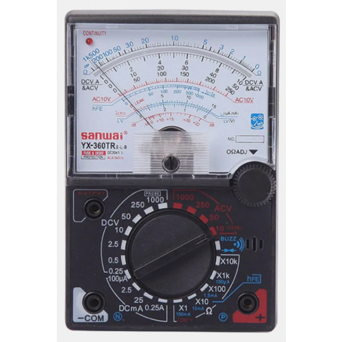 DC & AC YX-360TR Analogmessgerät Multimeter Multitester Sicherung Diodenschutz