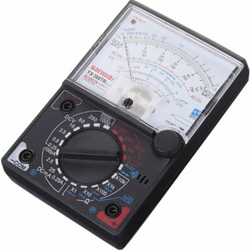 DC & AC YX-360TR Analogmessgerät Multimeter Multitester Sicherung Diodenschutz 1