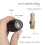 Universal Pressure Washer Turbo Nozzle & Auto Tool Adjustable High Pressure Washer Nozzle Tips 6