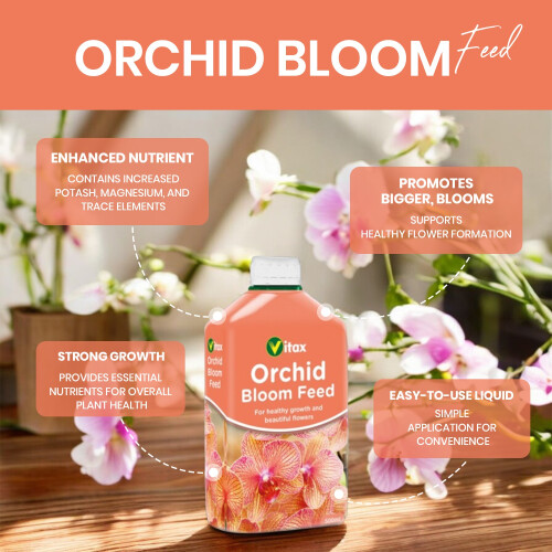 Vitax Vitax Orchid Bloom Feed Liquid Fertiliser 500ml 2