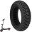 10 x 2.76.5 Solid Rubber Tyres for KuKirin G3/G2 Master/Dualtron 3 (Black) 1