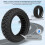 10 x 2.76.5 Solid Rubber Tyres for KuKirin G3/G2 Master/Dualtron 3 (Black) 5
