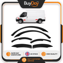 Wheel Arch Trim Set Wing Flare Cover Protector Kit For Ford Transit MK7 (06-13)