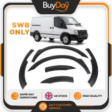 Wheel Arch Trims SWB Wing Flare Cover Protector Set For Ford Transit MK7 06-13
