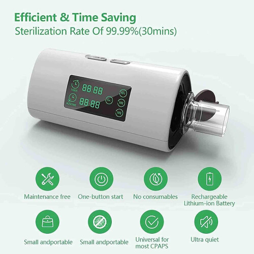 Portable CPAP Cleaner and Disinfectant with LED Display 2