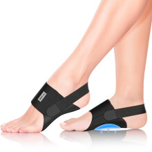 Arch Support Braces for Plantar Fasciitis: Upgraded NonSlip w/Orthotics  Adjustable Bands w/Gel Pads Unisex Ref: 5446