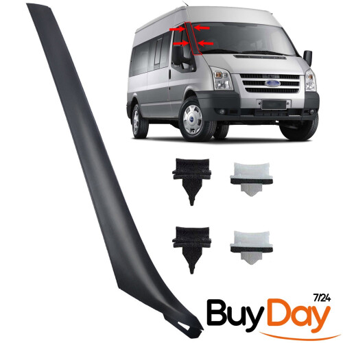 Windshield Right Moulding Trim Pillar Windscreen (06+On) for Ford Transit MK7 1
