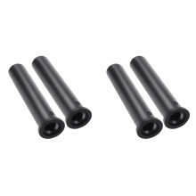 4x Adaptateur Olympique pour Supports de Disques de Musculation Standard Vers Supports de Disques de Musculation Olympiques de 2 Pouces avec Embout