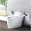 Wallmounted grab bar with armrest, foldable and dropdown toilet support rails 4