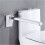 Wallmounted grab bar with armrest, foldable and dropdown toilet support rails 5