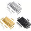 5 String Bass Bridge with Heavy Duty Design, Screws and Adjustable Saddle Heights (Black) 4