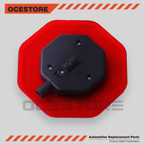 OCESTORE Garage Parking Assist Led Flashing Sensor Target Indicator Parking Flashlight System with Adjustable Height Guide LED Stop Sign 2