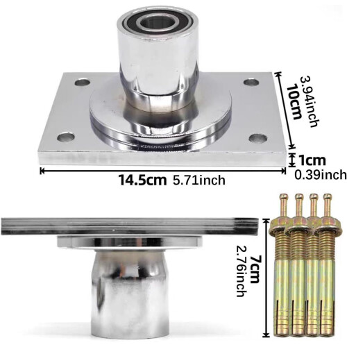 Pole Dance Fixed Plate Perforated  Plate For Roofing Home Dancing Pole 2