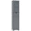 Tall Floor Storage Cabinet with Adjustable Shelves, Gray 2