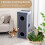 4-Story Cat Condo with Scratching Posts, Light Grey 8