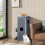 4-Story Cat Condo with Scratching Posts, Light Grey 5