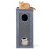 4-Story Cat Condo with Scratching Posts, Light Grey 3