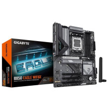 Placa base ATX AM5 Wi‑Fi 6E - Gigabyte - AMD B850 - DDR5 - Velocidad máxima 8200 (OC) - Memoria máxima 256