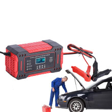 Car Battery Charger, Motorcycle Battery Charger Portable 12V 6A Vehicle Battery Charger