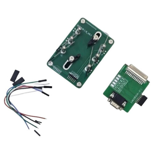 6 Points Adjustable Pogo Pin Test Jig Solder Auto Key Fob PCB Reading Clip Universal Car Key RepairProgramming Tool 1