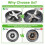 Blender Cup Blade Replacement Parts for  600W 900W Include 32oz Huge Cup & Extractor Blade & 2 Rubber Gaskets 4