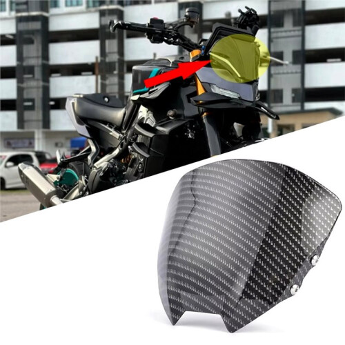 Motorcycle Windscreen Windshield for  MT-09 MT09 2024 2025 Wind Deflector Wind Screen Accessories 2