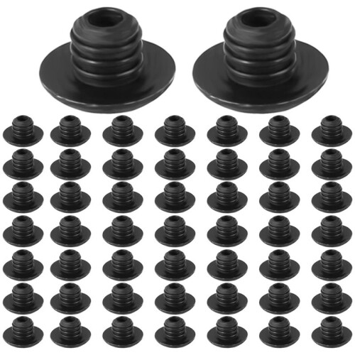 200Pcs Pegboard Hook Locks, Peg Board Locks Stoppers Fit for 1/4 Inch Peg Board for Stopping Hooks From Falling Off