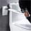 Wallmounted grab bar with armrest, foldable and dropdown toilet support rails 2