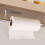 Kitchen Roll Holder Wall Without Drilling, Practical Roll Holder Kitchen Brushed Stainless Steel, Cake Roll Holder, Kitchen Roll Holder Silver 33.6CM 1