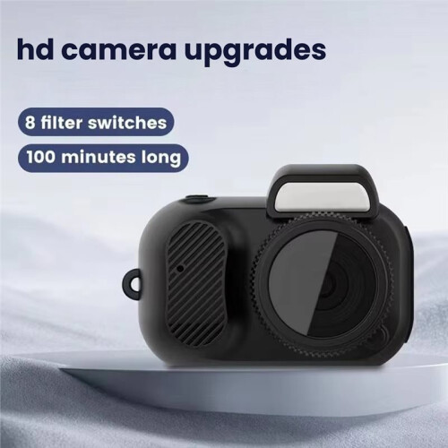 32G Card Retro CCD  Digital Camera Creatives Gift ,with Multi-Functional Filters Neck-Worn Camera Trendy Accessories 1