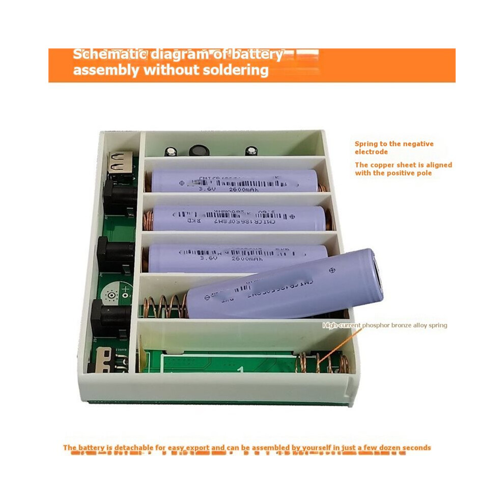 Emergency UPS Power Supply 19V/20V 5x18650 Battery Backup for AIO PC ...
