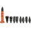 Auto Body Dent  Hammer Kit with 9 interchangeable heads for efficient paintless repairs. 2