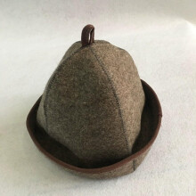 Sauna Hat Shower Cap Sauna Hood Made of Felt 3 mm Thick Heat Resistant Shower Cap for Men and Women