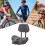 Backrest Saddle, Breathable Bicycle Seat, Adjustable Backrest Saddle, HeavyDuty Bicycle Seat 2