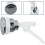 WC flush button, 38 mm, durable ABS material for longlasting performance in homes and hotels. 5