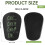Mini Football Shin Pad Guards for   Black 4